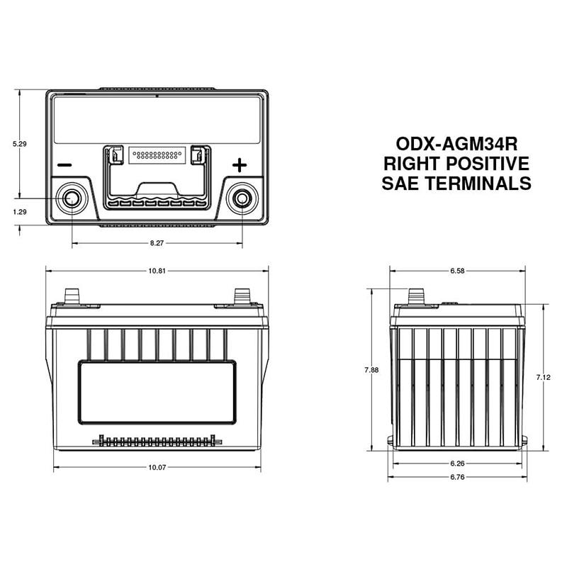 Extreme Series Battery Odyssey Battery design