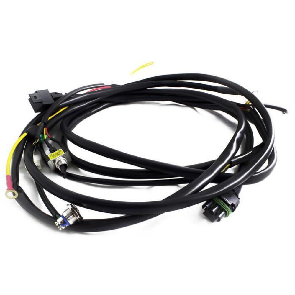 OnX6 Hybrid Laser/S8 Wire Harness w/Mode-1 Bar Lighting Baja Designs Display