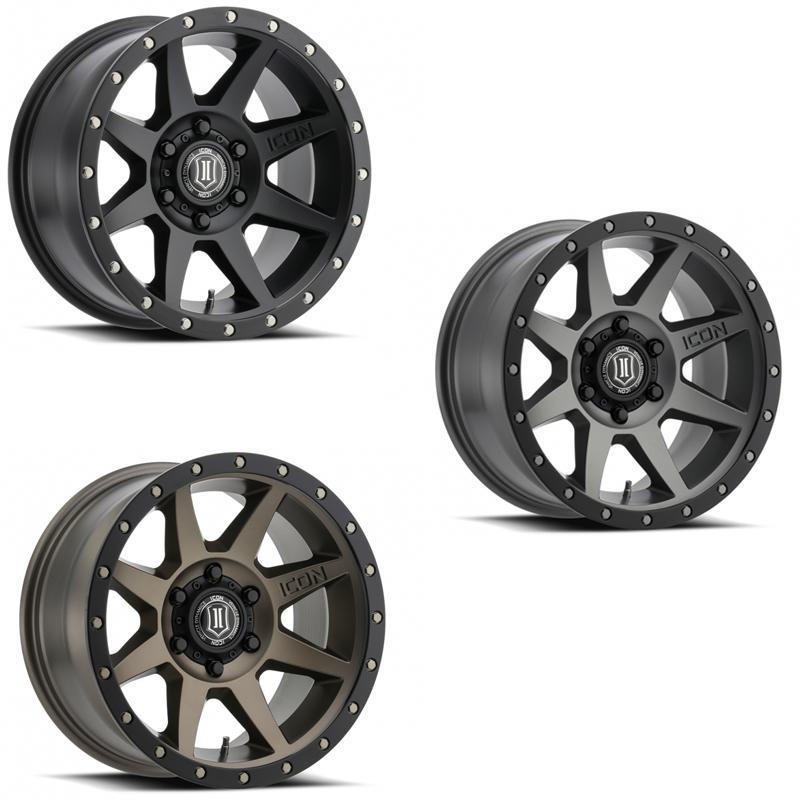 Rebound 17" Wheels Icon Alloys display