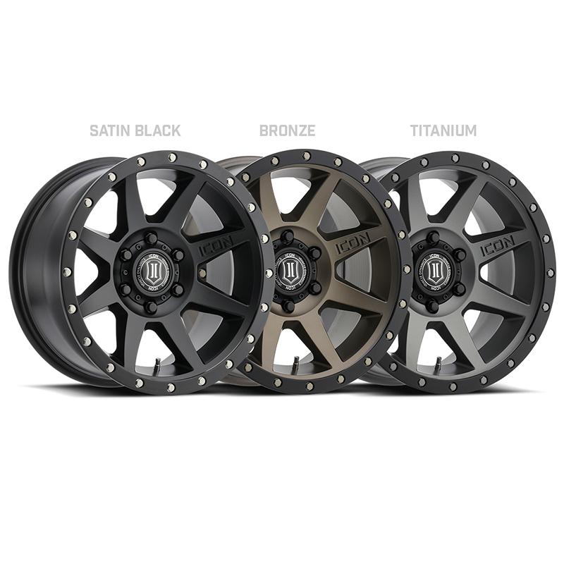 Rebound 18" Wheels Icon Alloys display