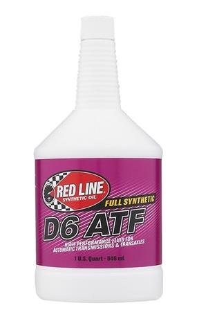 Automatic Transmission Fluid-D6 ATF Oils and Grease Red Line Quart display