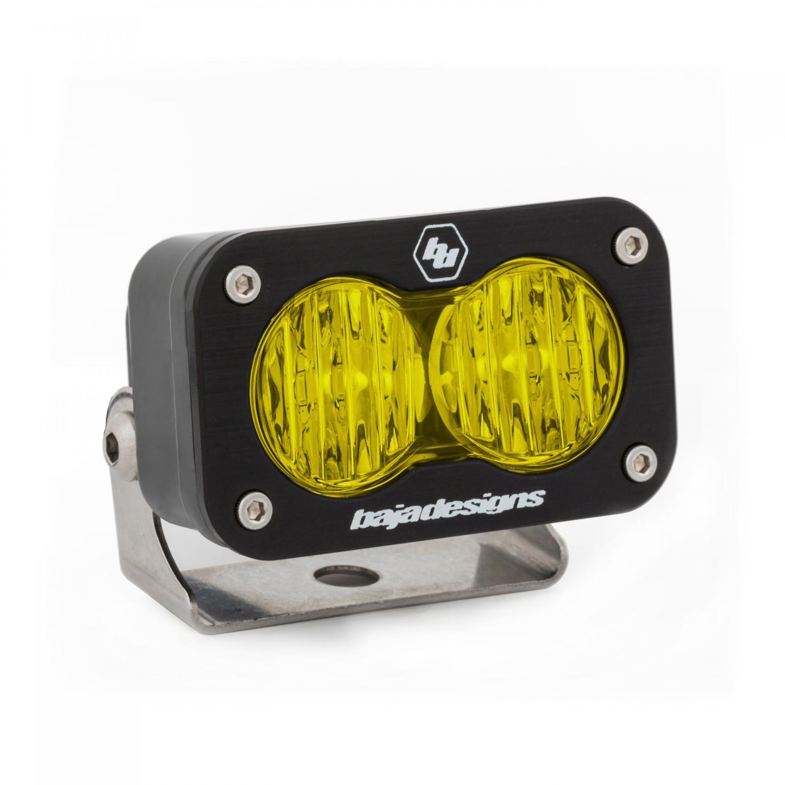 S2 Pro LED Light Lighting Baja Designs Amber Flood 