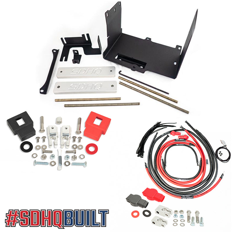 '10-23 Toyota 4Runner SDHQ Built "Build your Own" Dual Battery Kit parts