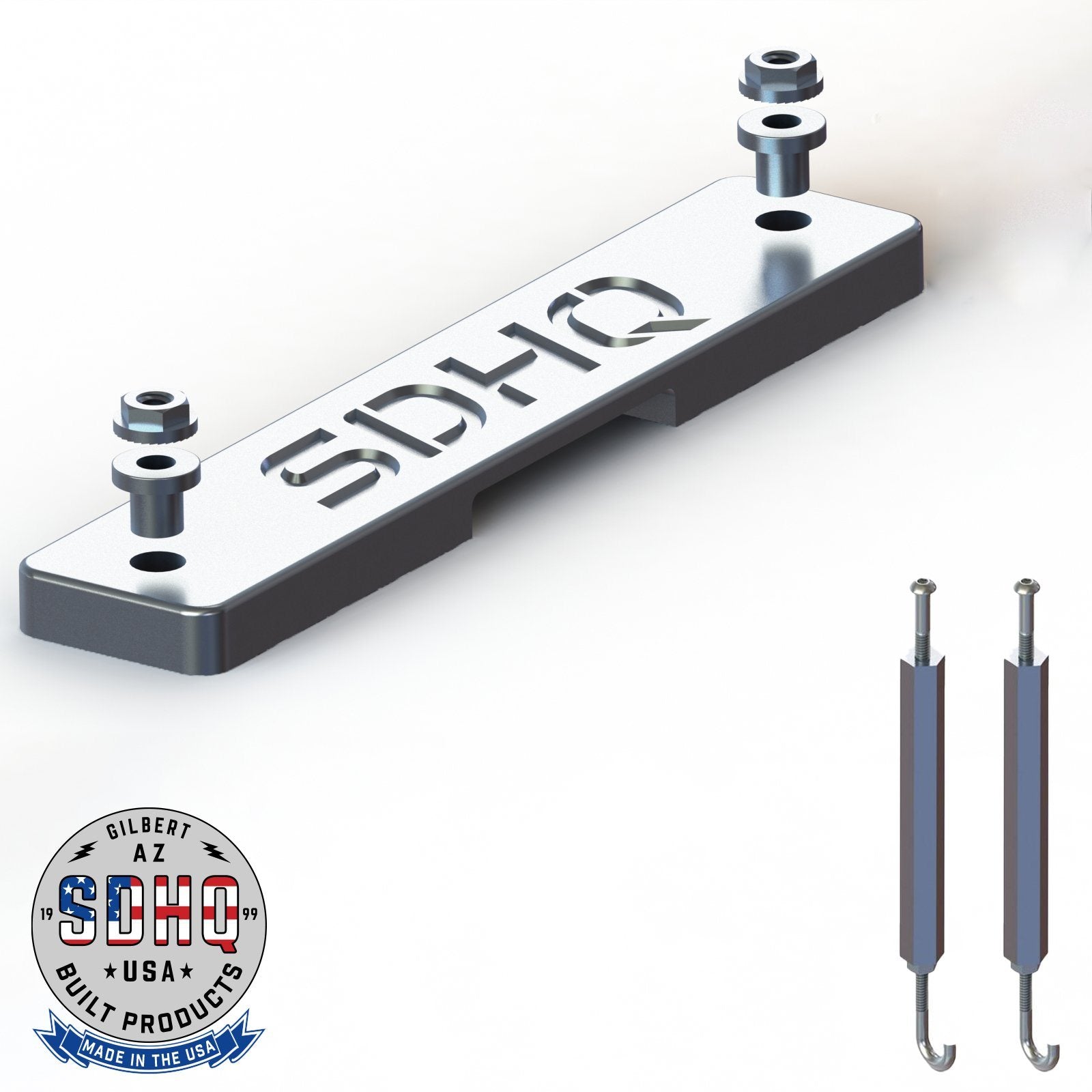 SDHQ Built Toyota Complete Billet Battery Hold Down Kit Battery Kit SDHQ Off Road