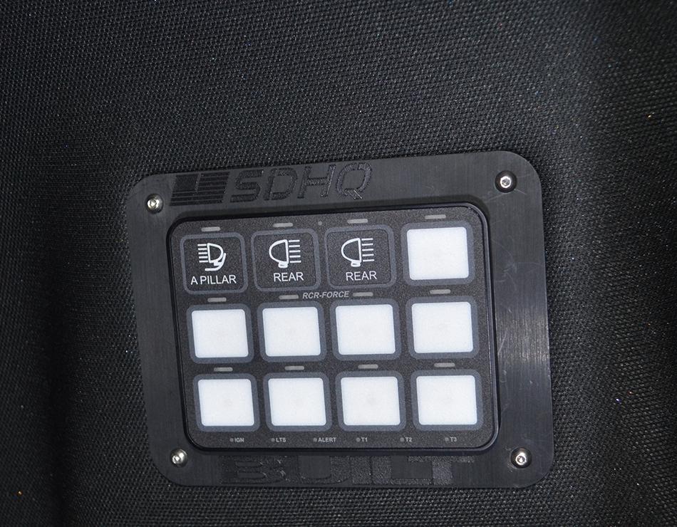 SDHQ Built Universal Switch-Pros RCR-Force-12 Keypad Mount Lighting SDHQ Off Road