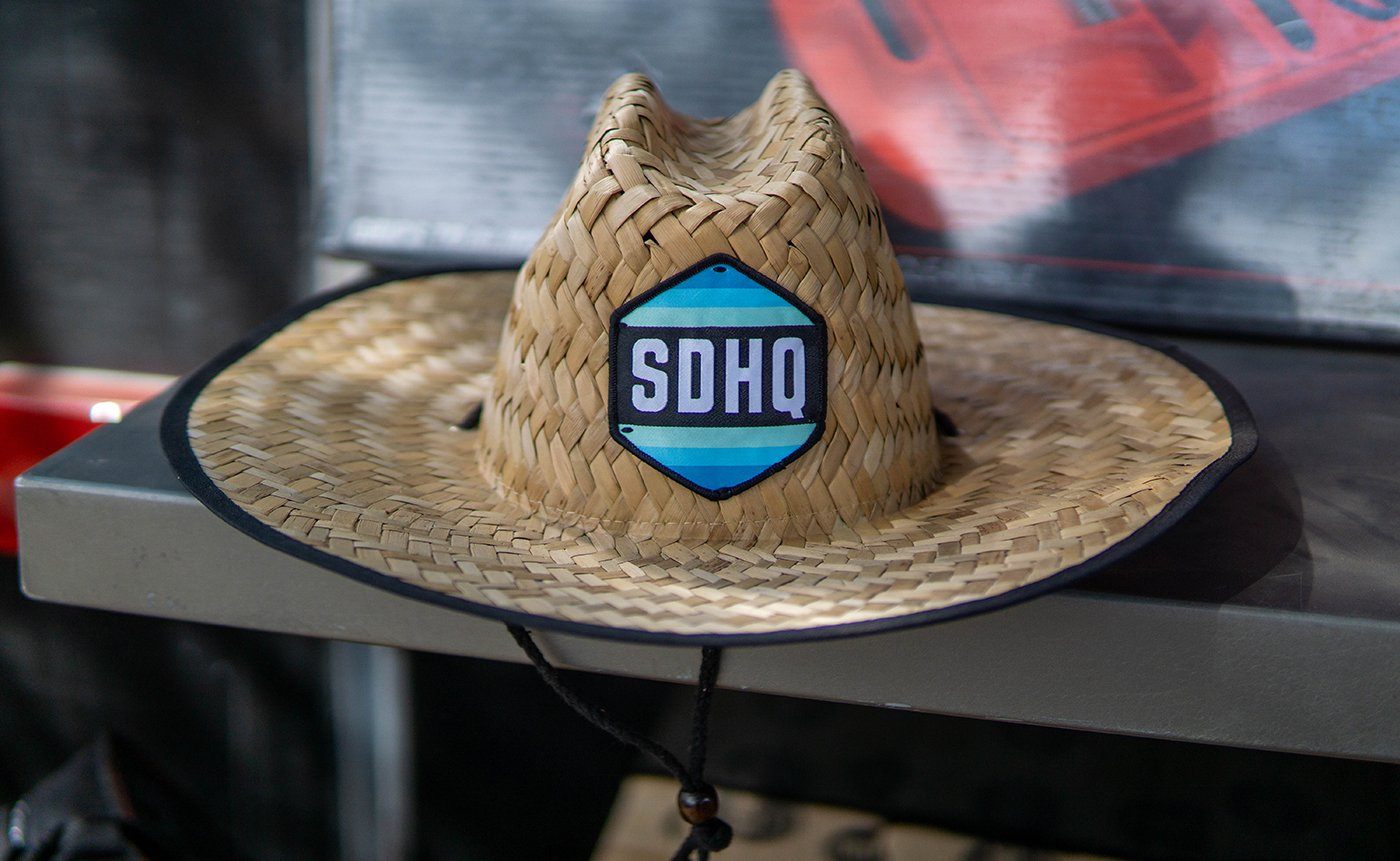 SDHQ Straw Shade Hat