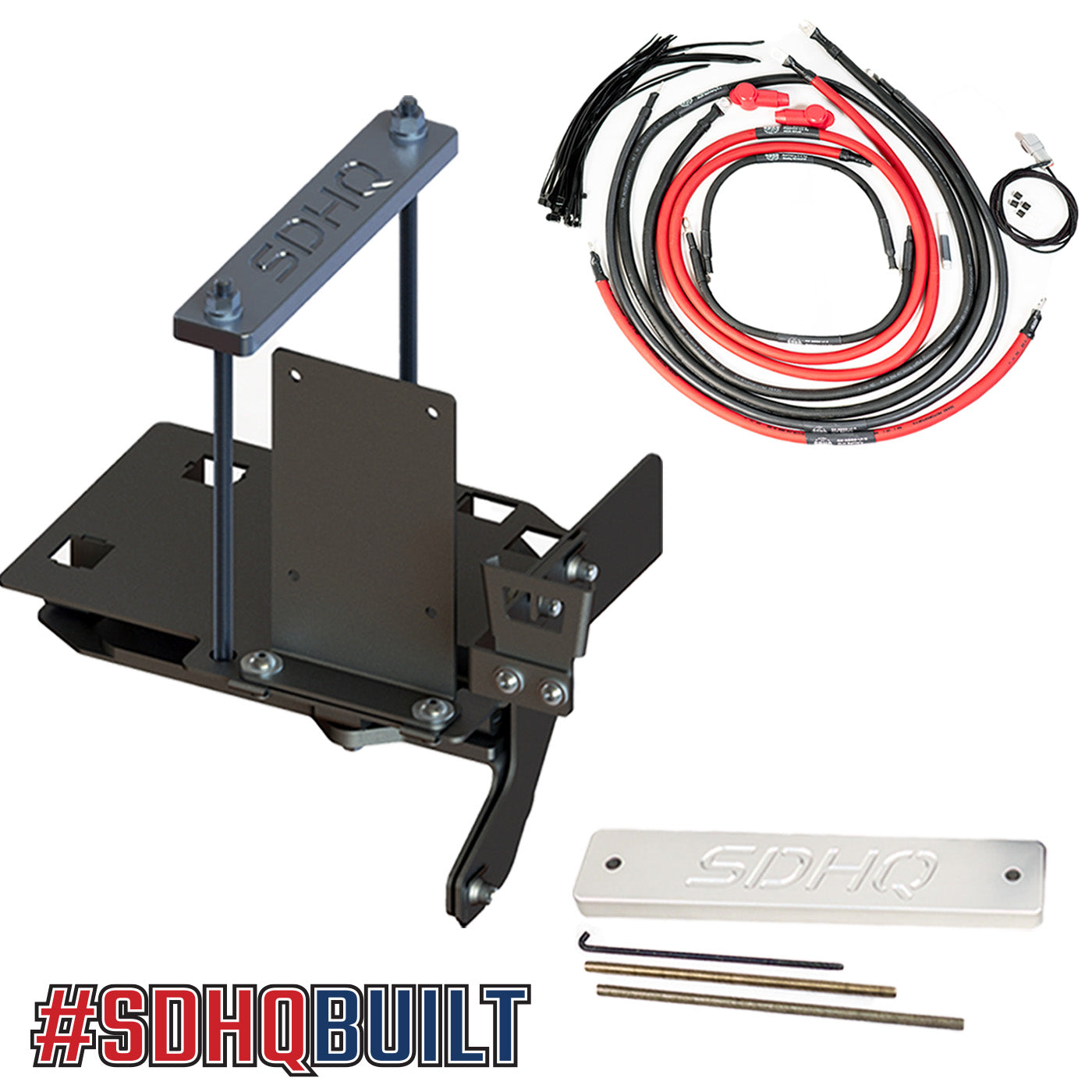 '07-21 Toyota Tundra SDHQ Built "Build your Own" Dual Battery Kit parts