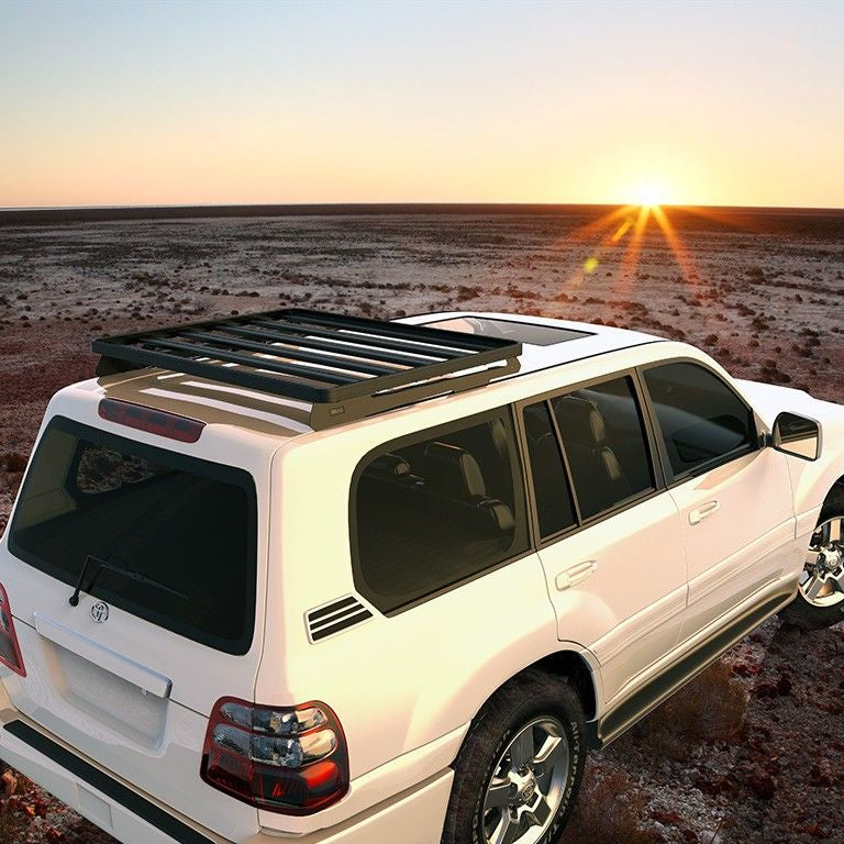 Slimline II 1/2 Roof Rack Kit-Toyota Land Cruiser 100 Series Display on Vehicle