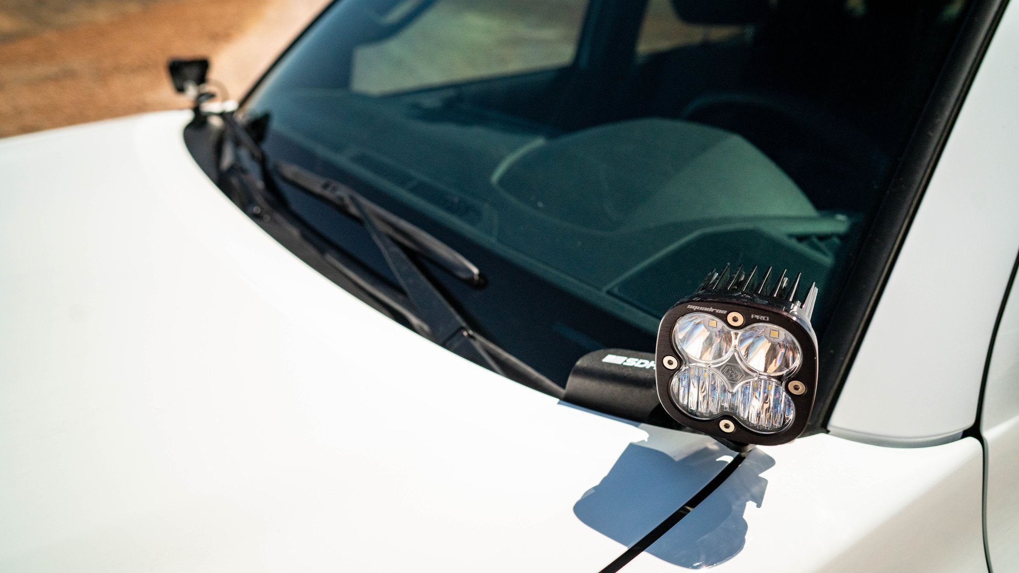 '16-23 Toyota Tacoma SDHQ Built A-Pillar Light Mounts display