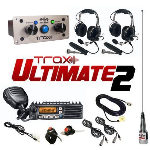 TRAX Ultimate Package Communications PCI Radios 2 Seats Bluetooth