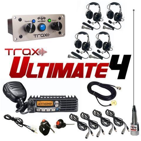 TRAX Ultimate Package Communications PCI Radios 4 Seats Bluetooth