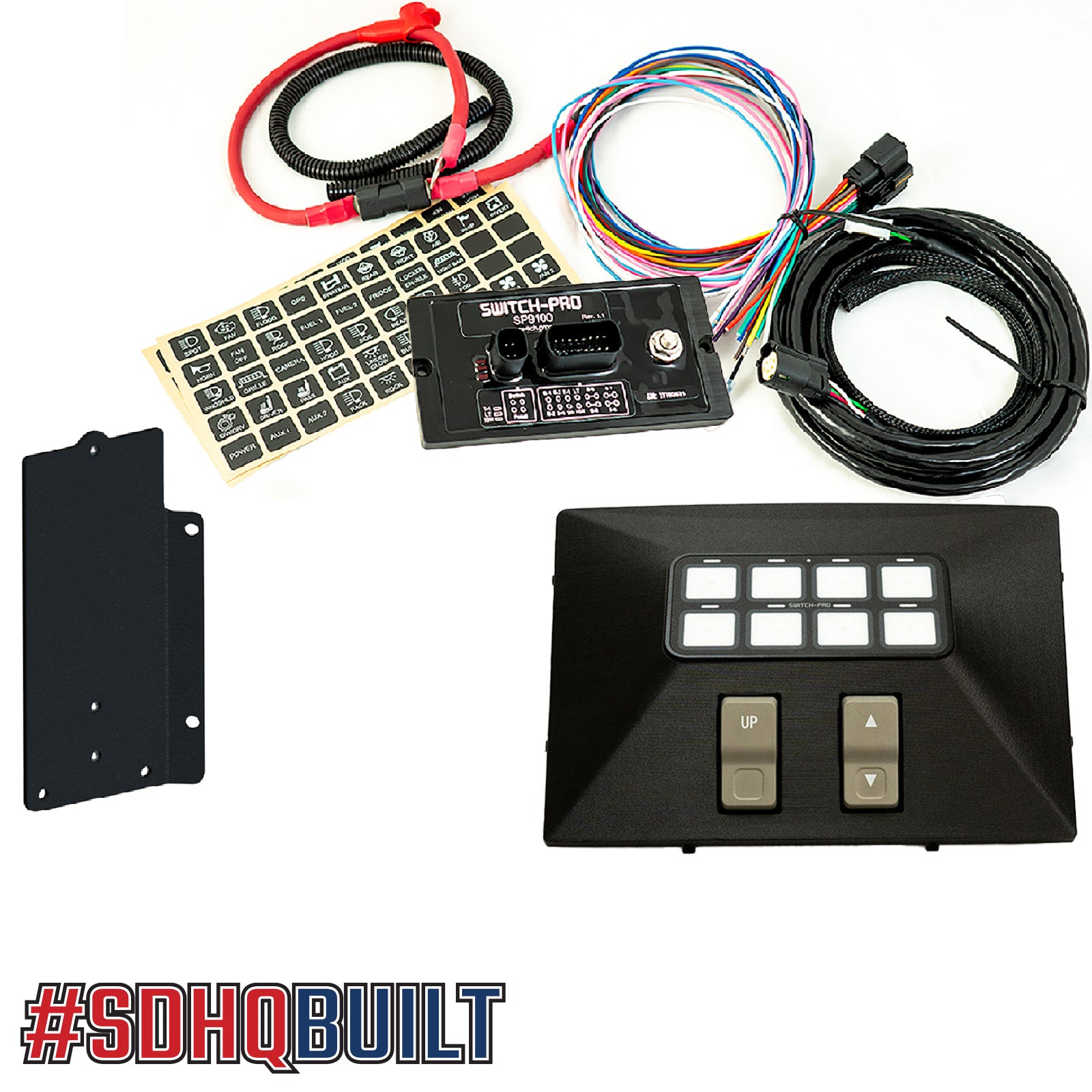 '14-21 Toyota Tundra SDHQ Built Complete SP-9100 Overhead Mounting Kit Lighting SDHQ Off Road