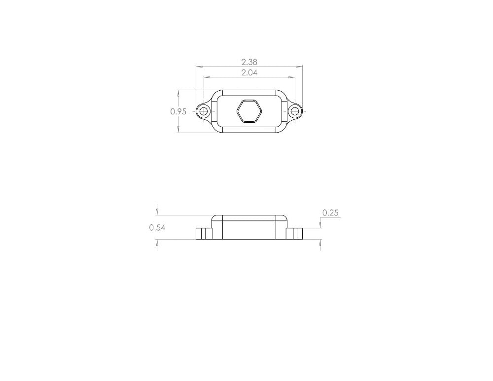 Universal Rock Light Kit Lighting Baja Designs diagram of Measurements