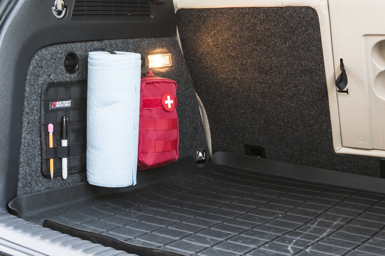 Velcro Tech Panel-3pc Kit Display in Vehicle