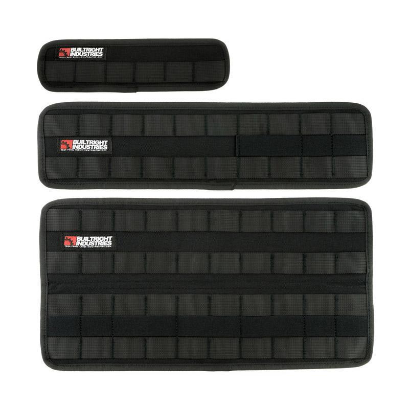 Velcro Tech Panel-3pc Kit Display of Included Parts