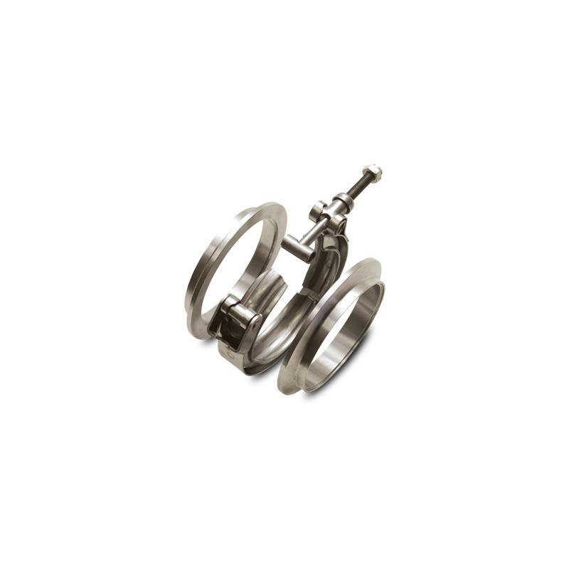 Vibrant Titanium V-Band Flange Assembly for 4in OD Tubing main image 1