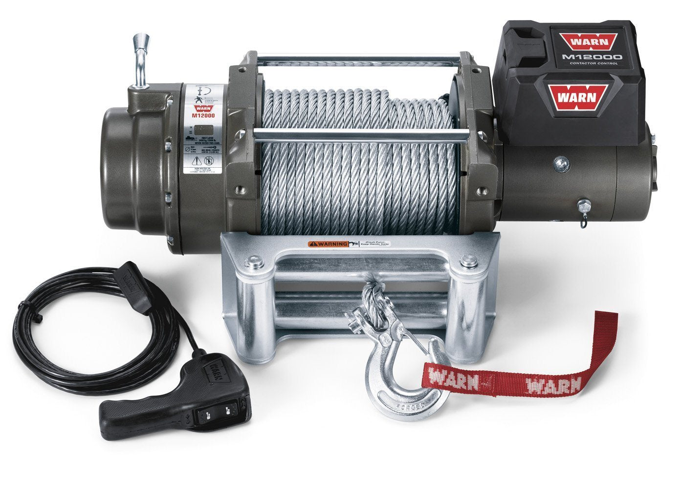 Warn M12000 Heavy Weight Winch 12,000 Lb Capacity Winch Warn Industries 