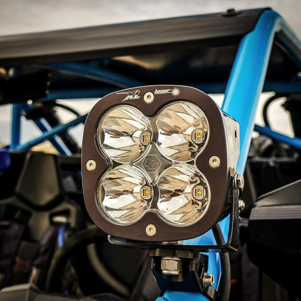 XL Laser Series LED Light Lighting Baja Designs Close-up Display on Vehicle