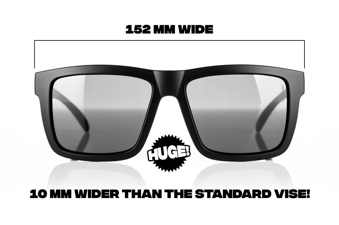 XL Vise Z87 Sunglasses-Clear Lens Size Comparison
