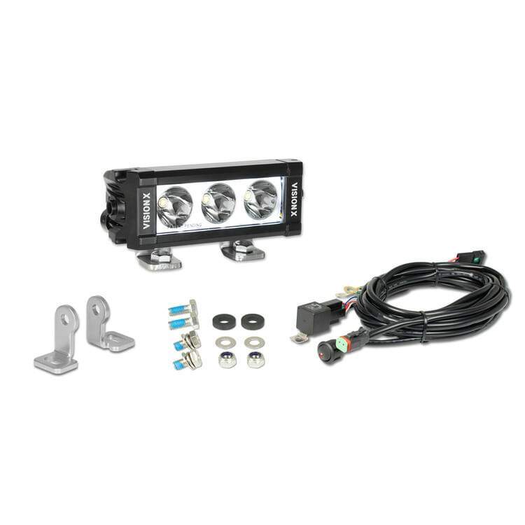 6" XPL Series Lo Pro LED Light Bar Lighting Vision X  parts