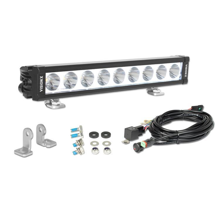 9" XPL Series Lo Pro LED Light Bar Lighting Vision X parts