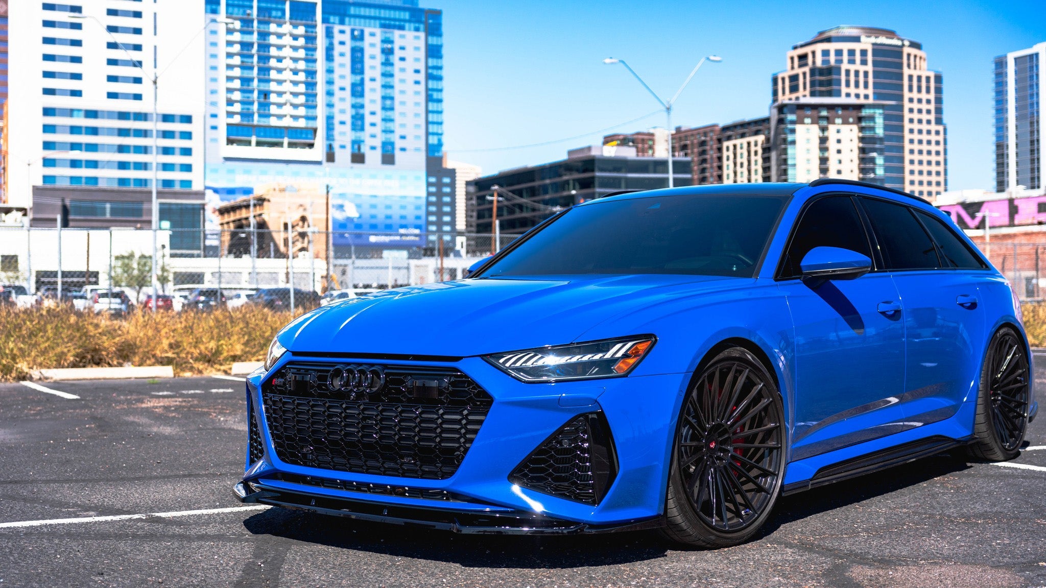 SDHQ Built Nogaro Blue Audi RS6