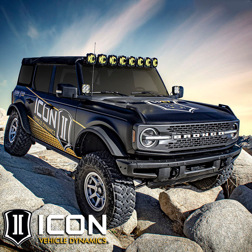 Icon Vehicle Dynamics | '21-Current Ford Bronco (Sasquatch) Complete Suspension Systems