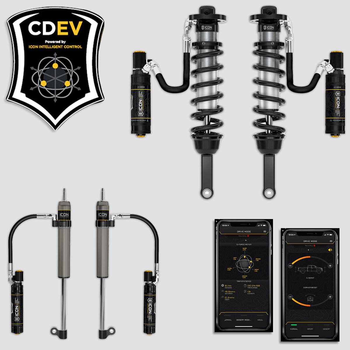 '05-Current Toyota Tacoma Icon CDEV Suspension Components