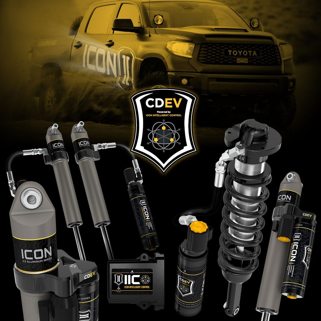 Icon Vehicle Dynamics | Compression Damping Electronic Valve (CDEV) Technology