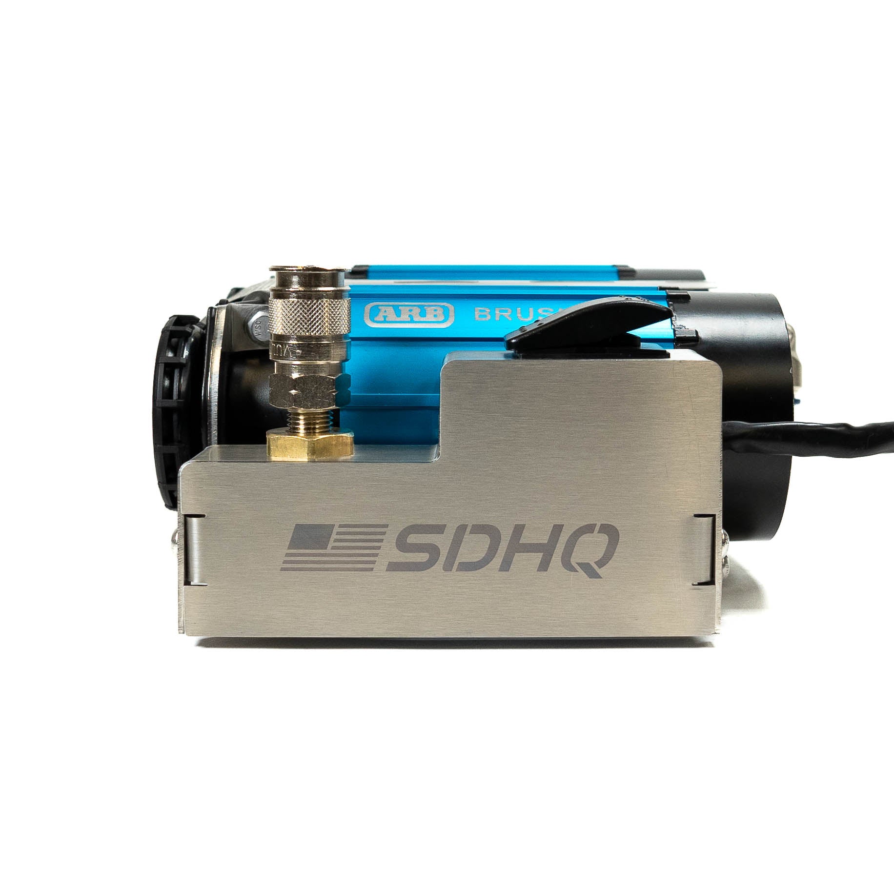 SDHQ Built Air Chuck & Switch Mount for Brushless ARB Twin Compressor