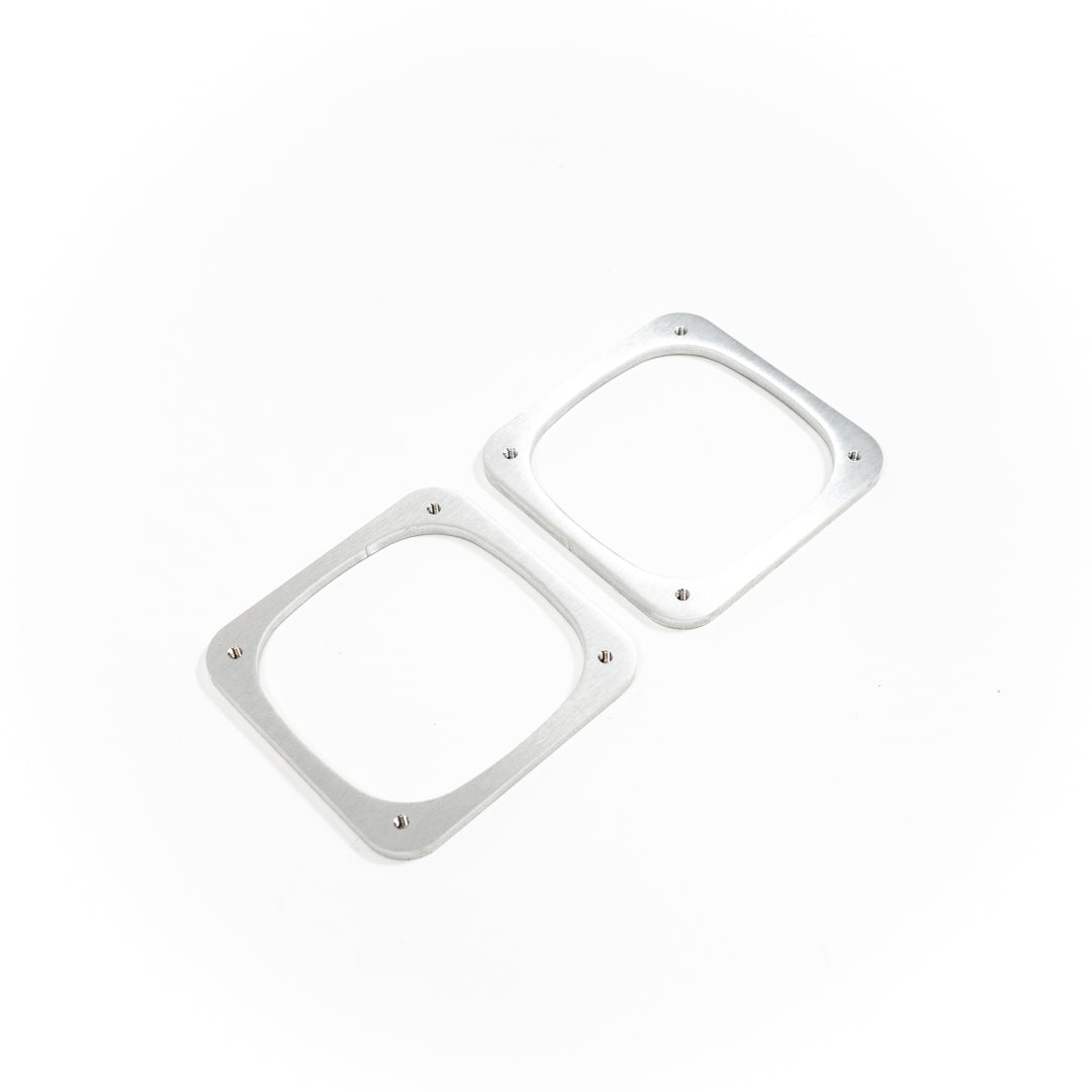 SDHQ Built Billet Aluminum Squadron Flush Mount Backing Plates