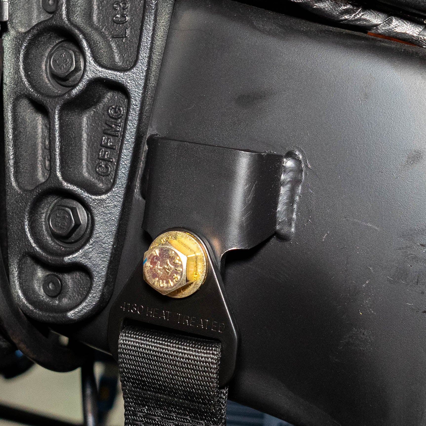 SDHQ Built Fabricated Weld-on Straight Limit Strap Tab