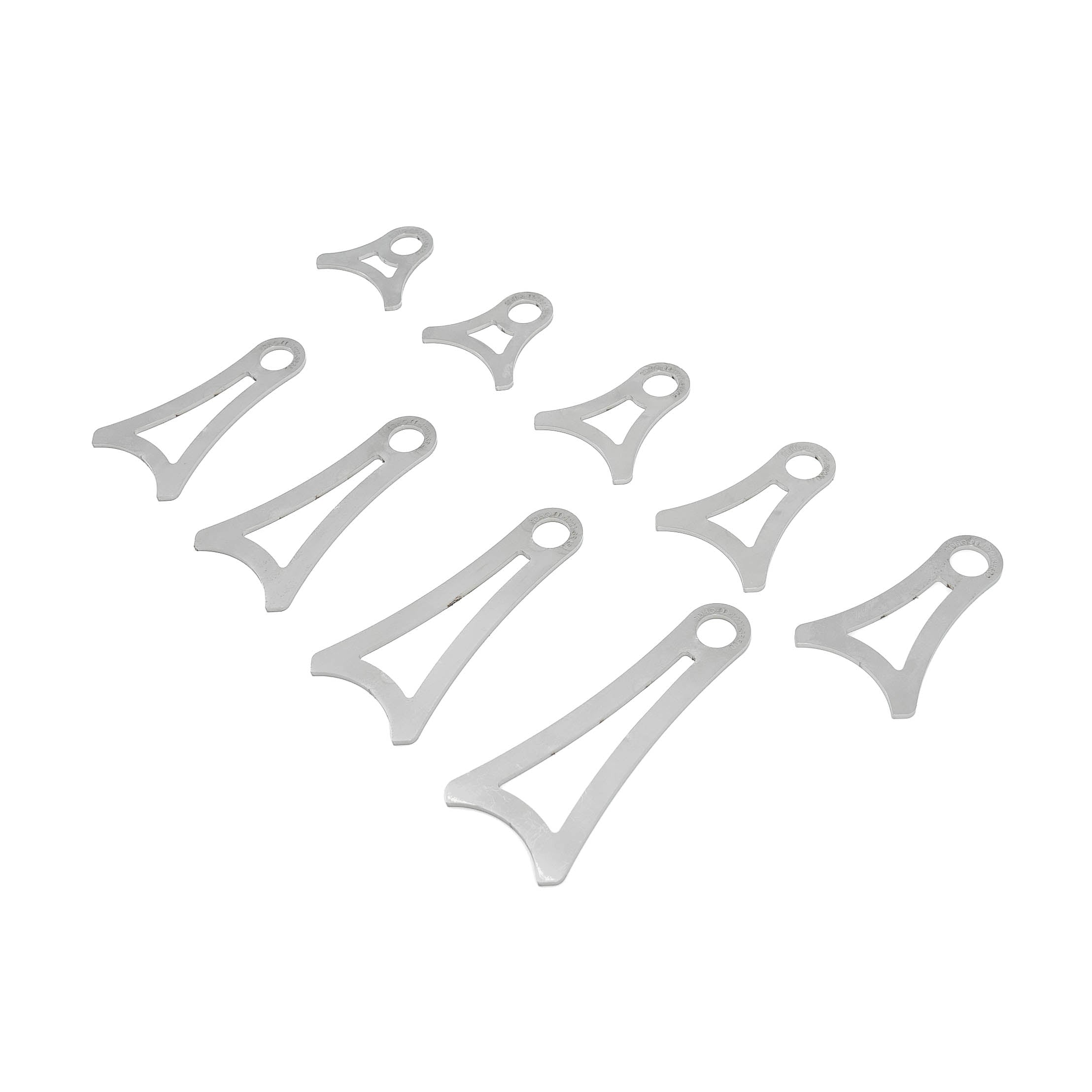 Universal SDHQ Built Stainless Steel Exhaust Hanger Tabs | For 3" Diameter Tubing
