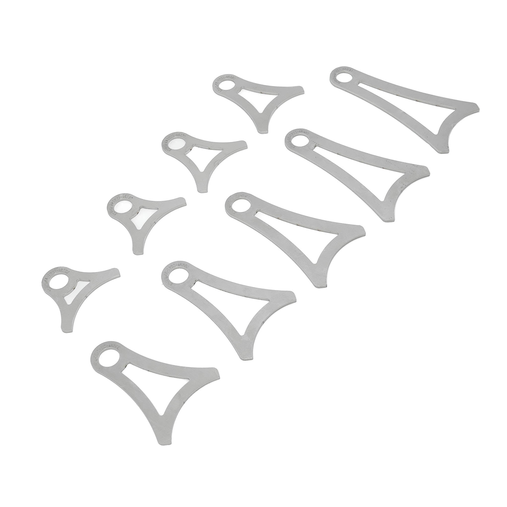 Universal SDHQ Built Stainless Steel Exhaust Hanger Tabs | For 4" Diameter Tubing
