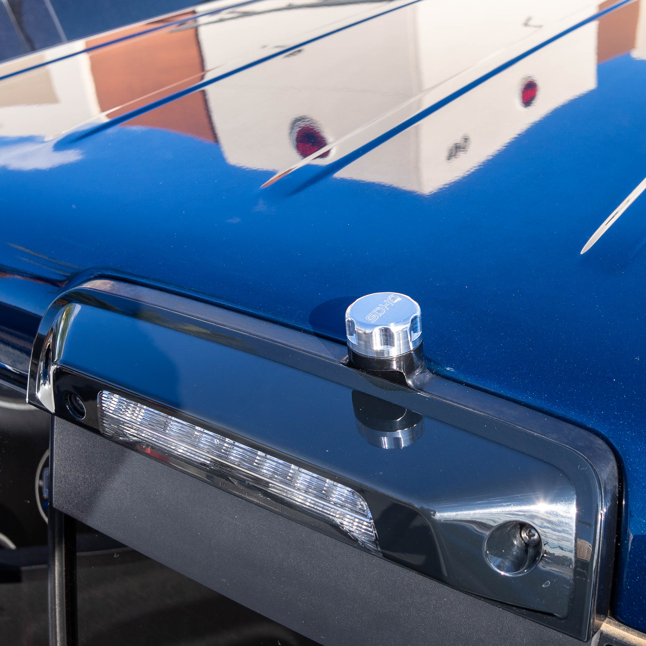 SDHQ Built Billet Aluminum NMO Antenna Rain Cap