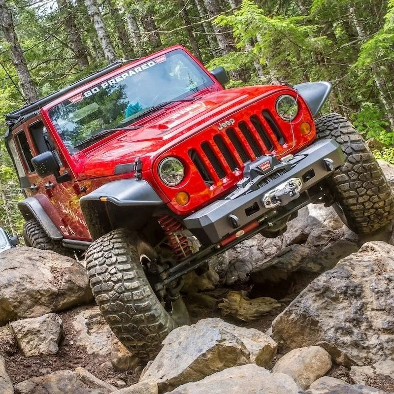 07-18 Jeep JK Elite Series Stubby Bumper