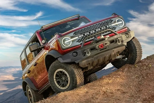 Elite Front Bumper - 2021-2024 Ford Bronco - w/ Grille Guard Tube
