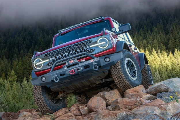 Elite Front Bumper - 2021-2024 Ford Bronco - w/ Grille Guard Tube