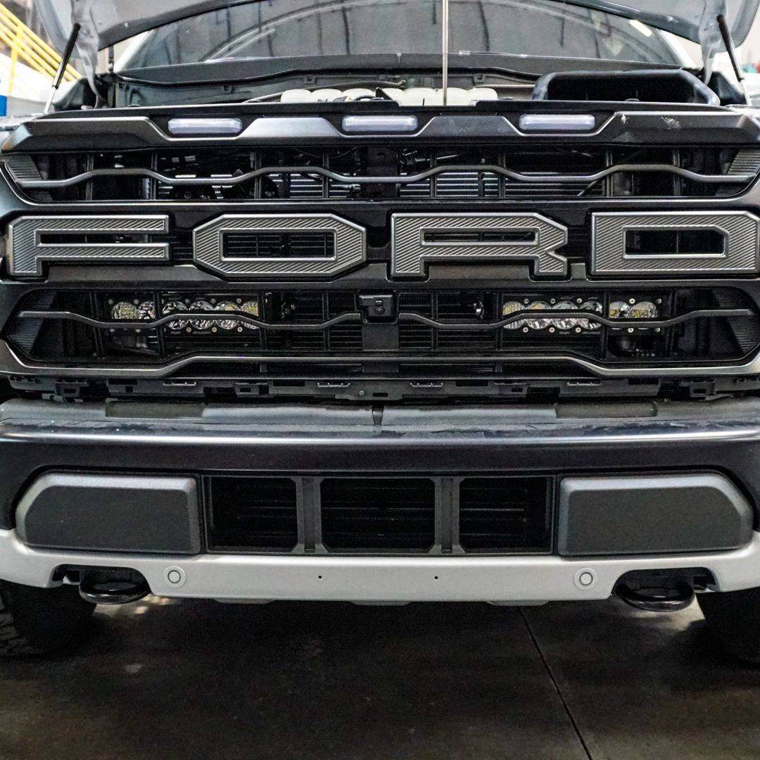 SDHQ Built '21-23 Raptor Behind the Grille Light Mounting Kit