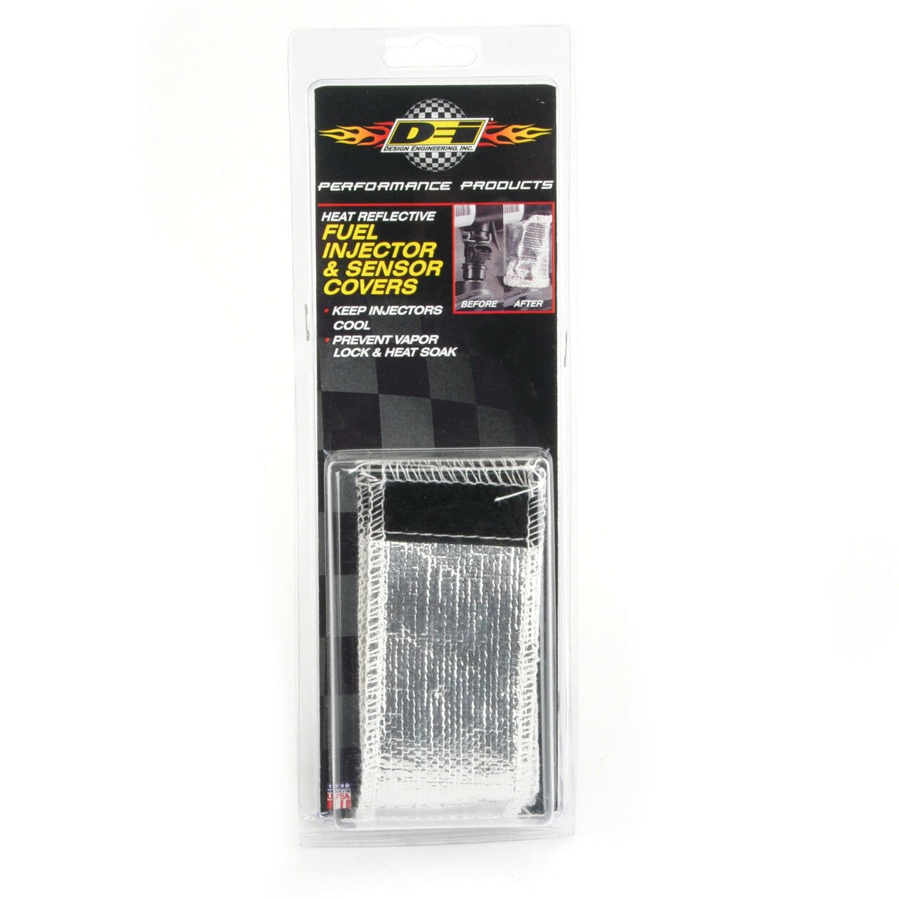 Universal Fuel Injector Covers - 6-Pack