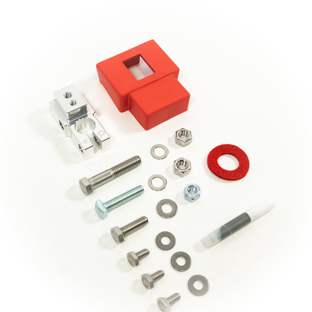 SDHQ Built Single Positive Billet Battery Terminal Kit