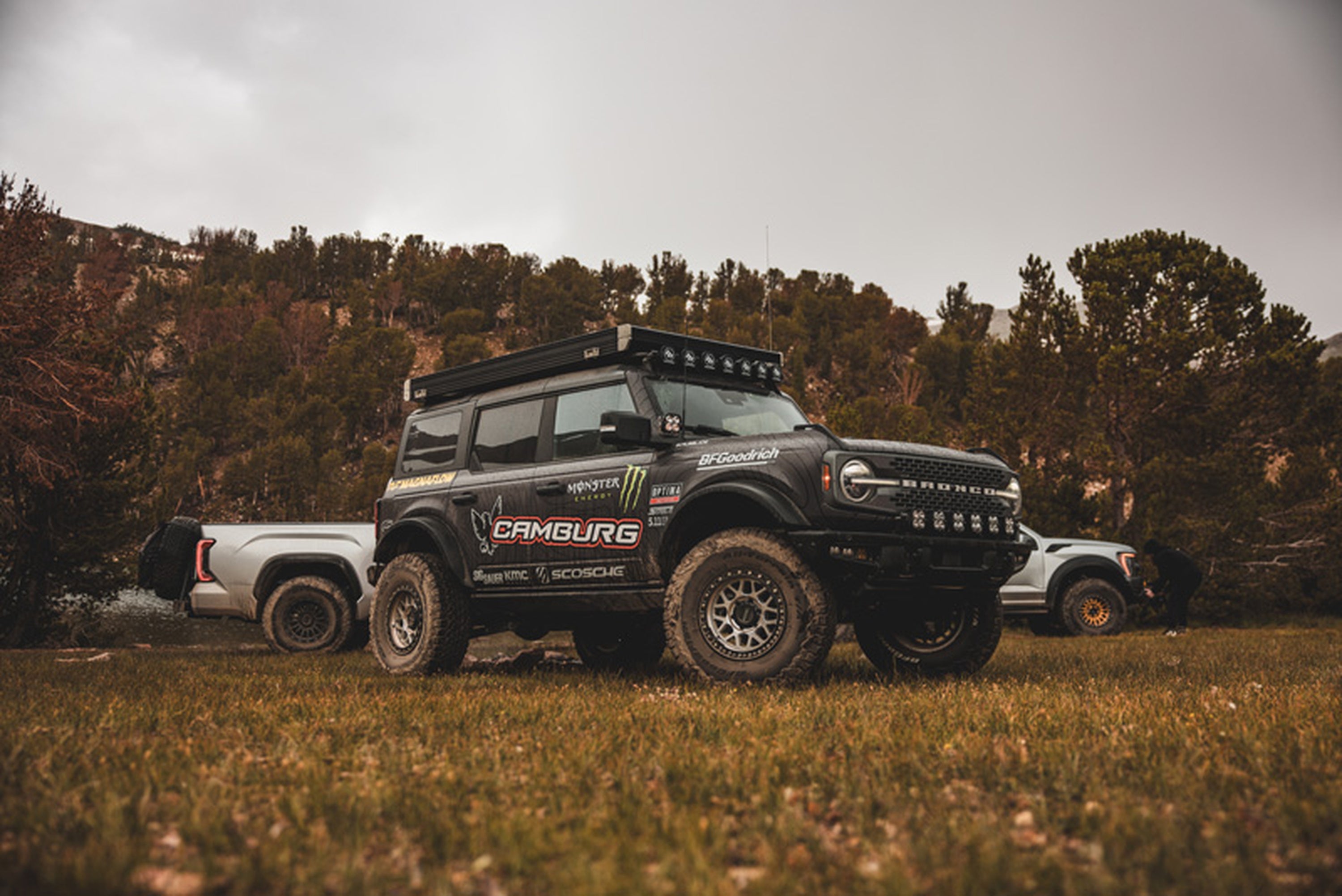 Camburg Engineering 2021-2025 Ford Bronco Excludes Raptor Uniball Trail Series Long Travel Ki CAM-110243-UC