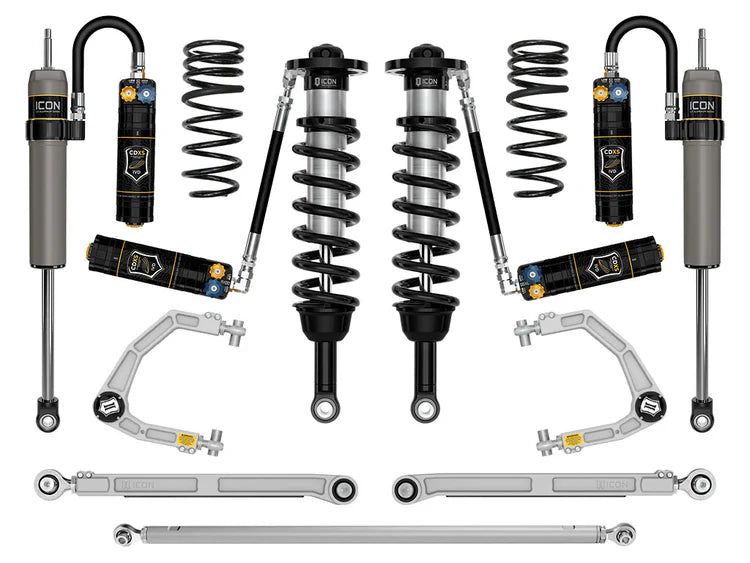 ICON 2025-2026 Toyota 4Runner 2WD, 1.25-3" Lift, Stage 9 Suspension System, Billet