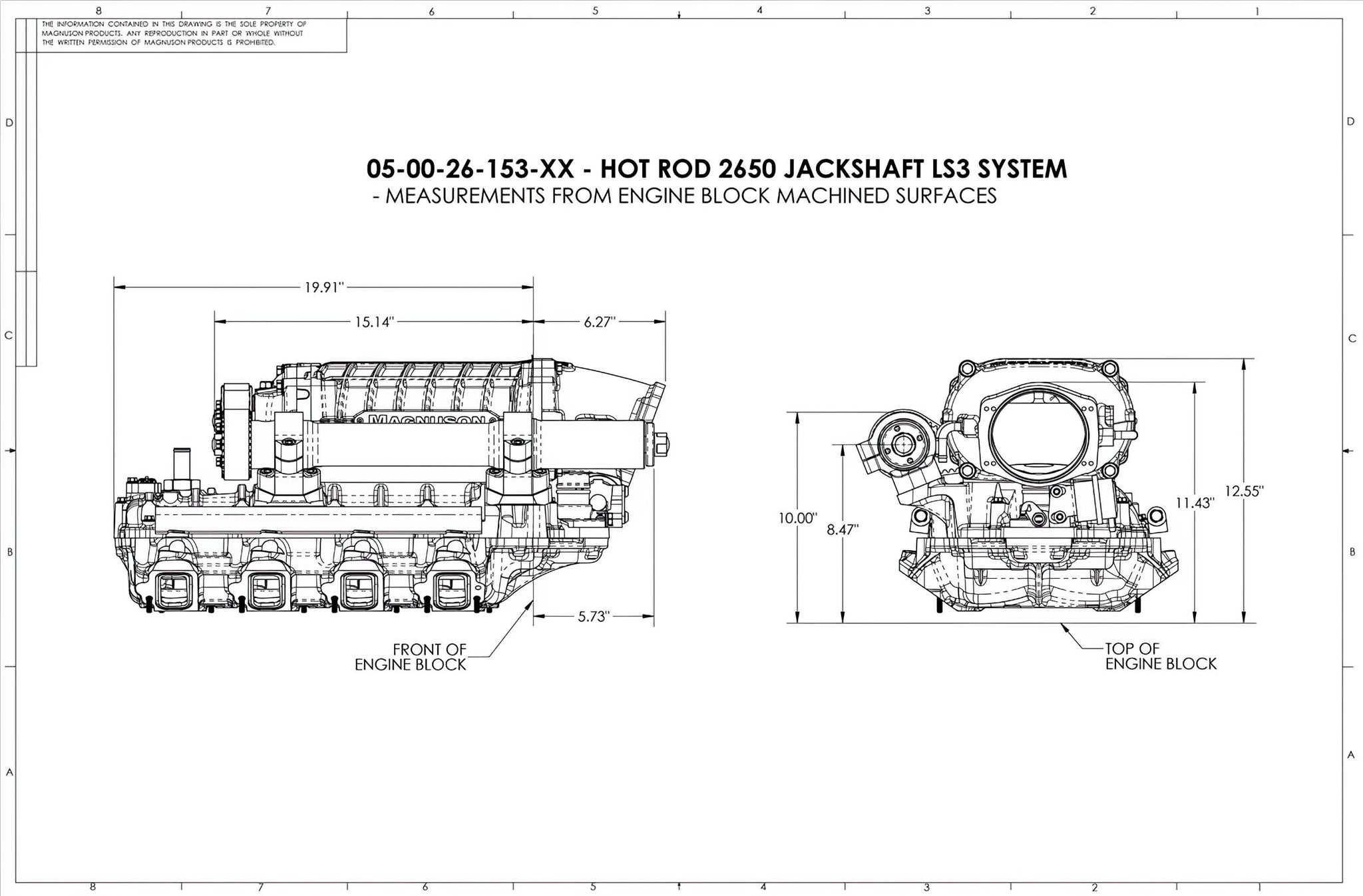 TVS2650 LS3/LSA Hot Rod Supercharger Kit