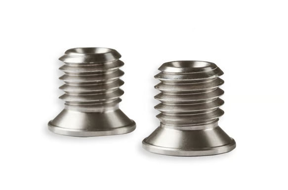 Earl's Fits GM LT Gen-V Engines (2014 & up), M12 x 1.75 w/ Tapered Seat - Set of (2) Plugs - Stainless Steel