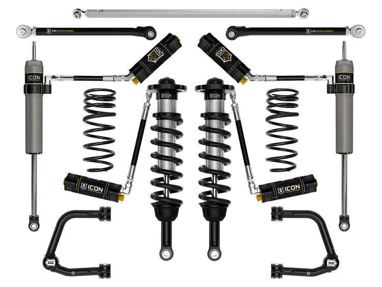 ICON 2025-2026 Toyota 4Runner 2WD, 1.25-3" Lift, Stage 8 Suspension System, Tubular