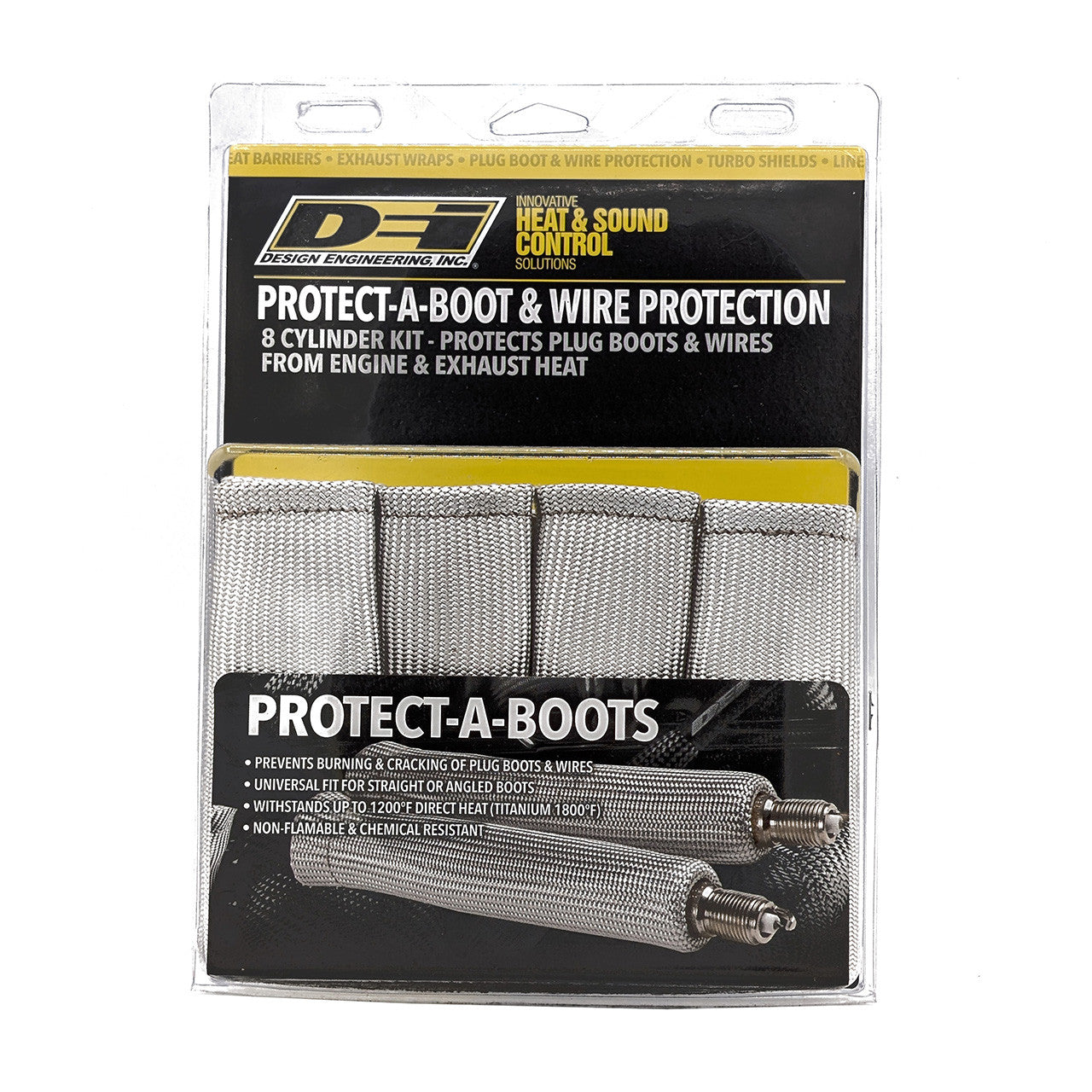 Protect-A-Boot™ Ringless Sleeve - 6" Silver 8-Pack