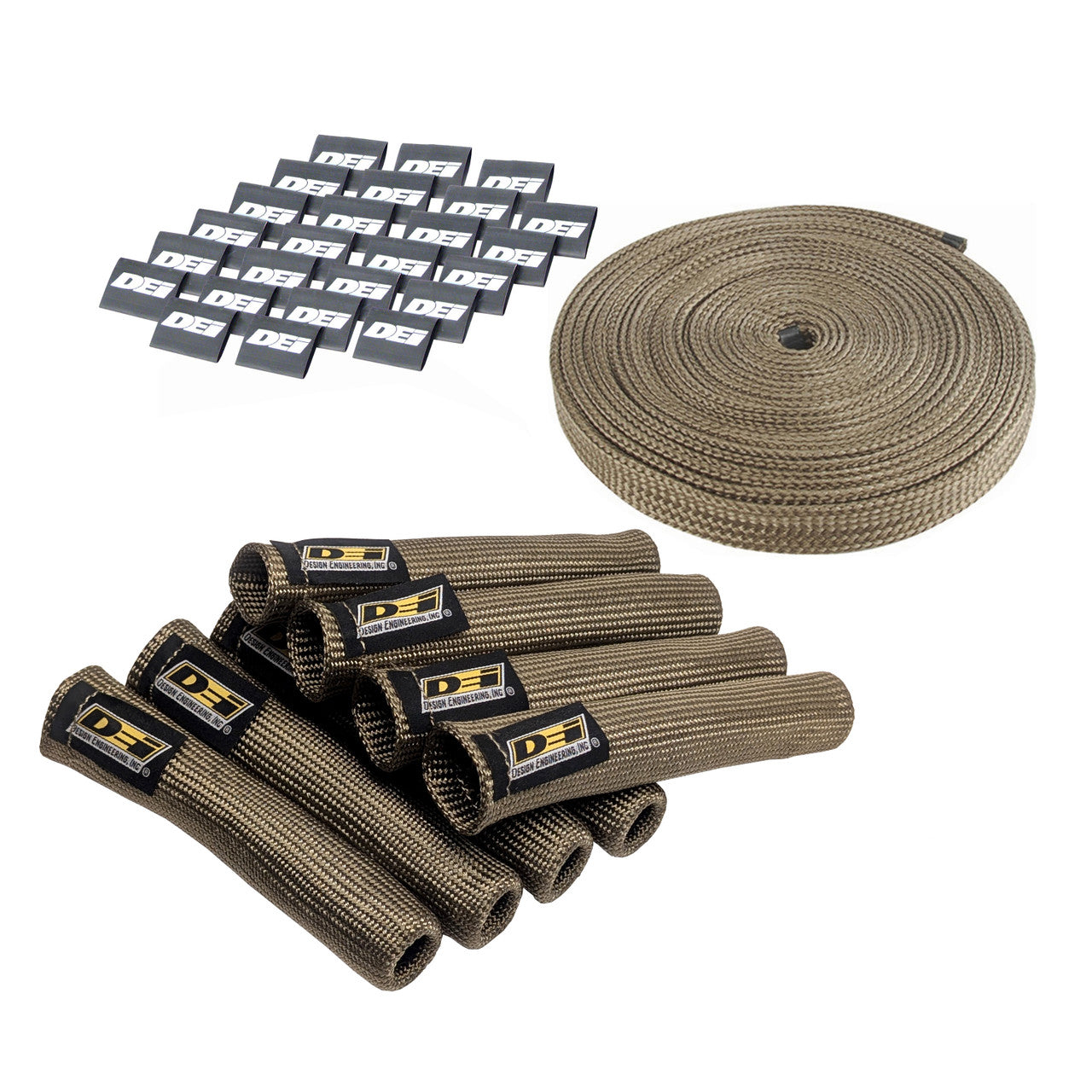 Titanium Protect-A-Boot™ and Wire Kit - 8 Cylinder
