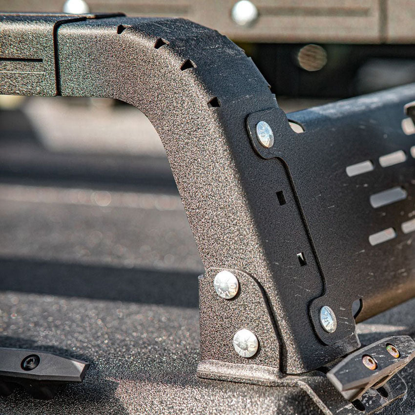 THORAX BED RACK SYSTEM- FITS DIAMOND BACK COVERS 2005-2023 TACOMA Front View