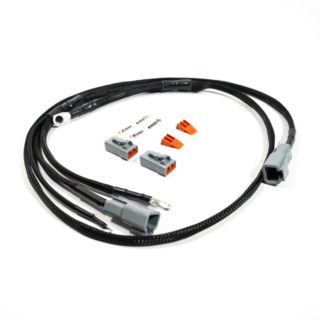 SDHQ Built Dual Viair Compressor Wiring Harness